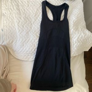 Lululemon black swiftly tech tank top size 2
